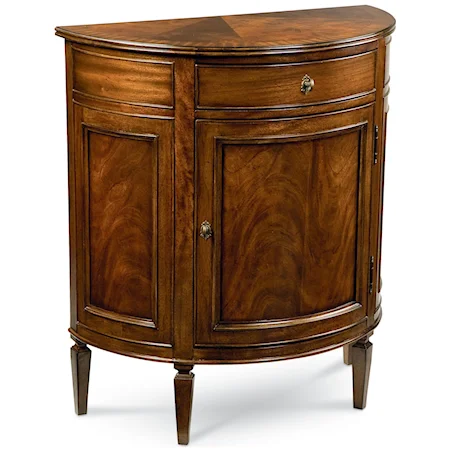 Moore Demilune Cabinet