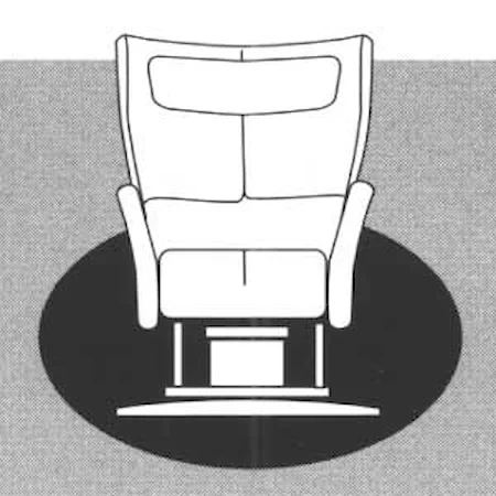 Avantglide Glider Rocker with Ottoman