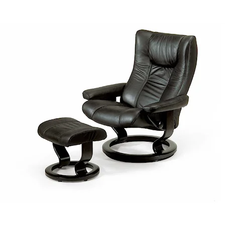 Eagle Reclining Chair and Ottoman