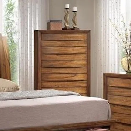 Chest with Five Drawers and Hidden Hardware