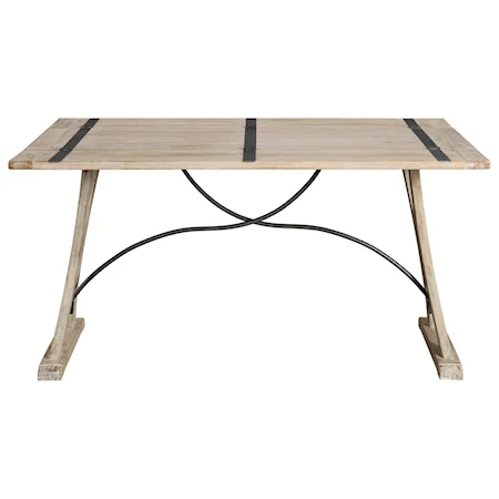 Rustic Folding Top Dining Table