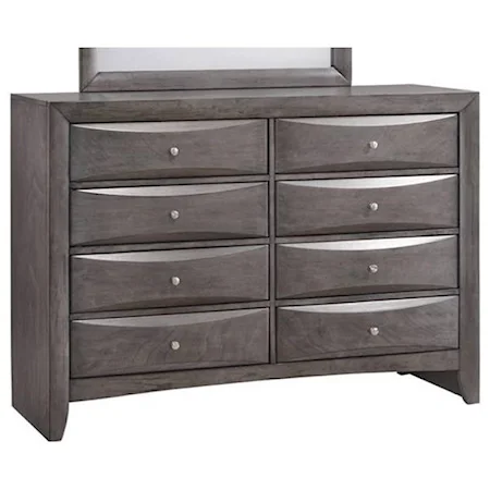 8 Drawer Dresser with Dovetail Drawers