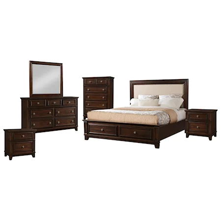 Queen 6 Piece Bedroom Group