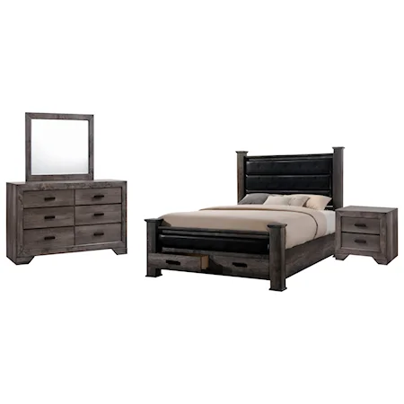 Queen 4-Piece Bedroom Set