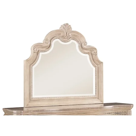 Mirror with Acanthus Leaf Detailing