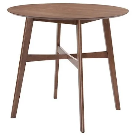 Round Gathering Height Table with Splayed Legs