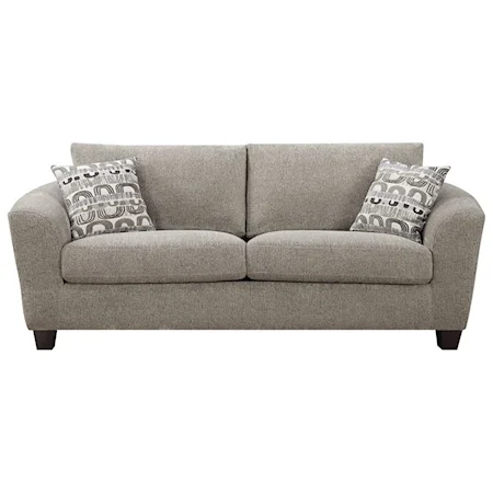 Sofa with Loose Pillow Back