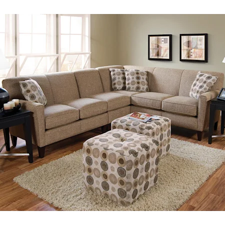 Contemporary 3-Piece Sectional