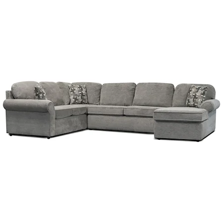 5-6 Seat (right side) Chaise Sectional