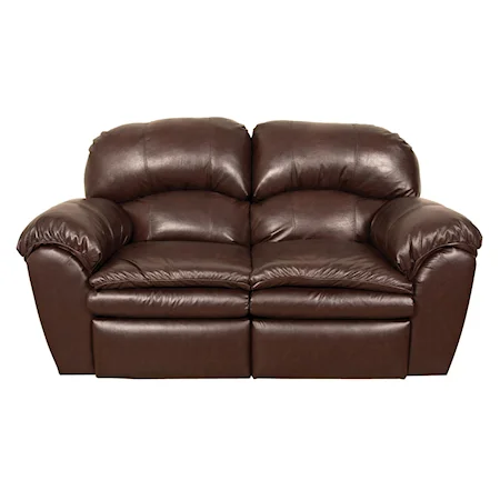 Double Reclining Loveseat with Pillow Arms