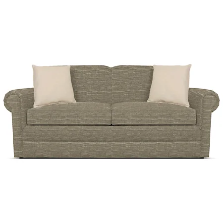 Visco Full Size Sleeper Loveseat with Traditional Furniture Style