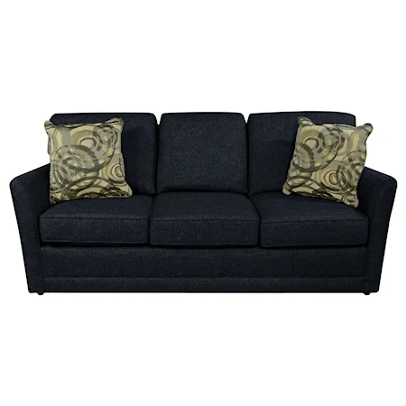 Simple Sofa with Tapered Arms