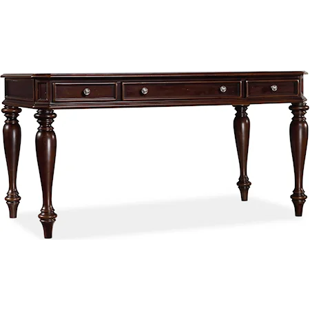 60-Inch Writing Desk with Three Drawers