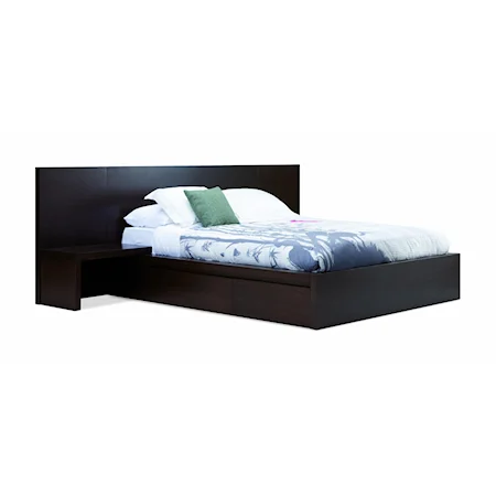 King Platform Simple Bed