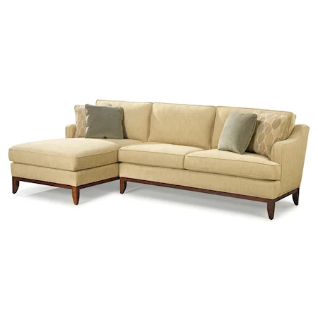 Contemporary Sectional Sofa with Left-Side Chaise