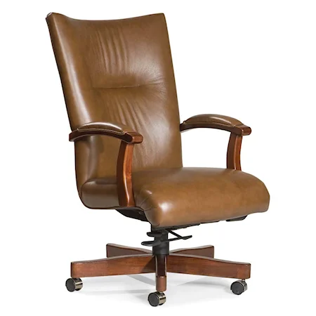 Corporate Rolled Seat Swivel Chair