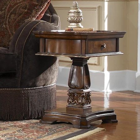 Traditional Chairside Table