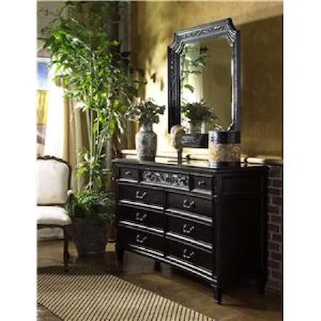 Double Dresser with Mirror