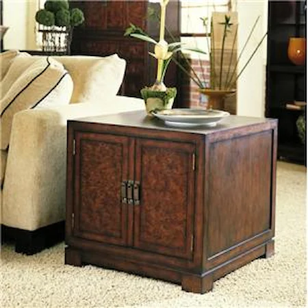 End Table Living Room Storage Cabinet