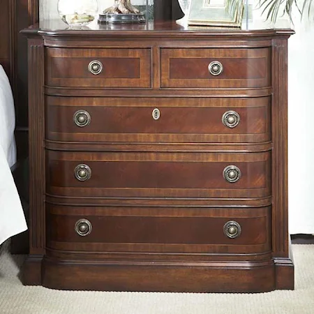 Bachelor's Chest with Elegantly Crafted Drawers