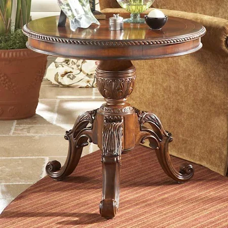 Decorative Round End Table