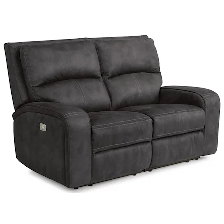 Power Reclining Loveseat with Power Headrest