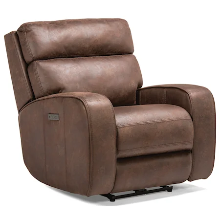 Power Recliner with Power Adjustable Headrests and USB Port