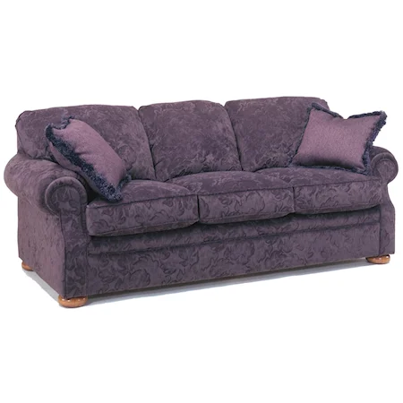 89 Inch Three Cushion Stationary Sofa