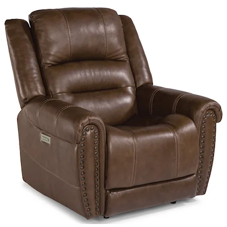 Power Recliner with Power Headrest and Lumbar Support