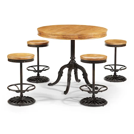 Bistro Table and Counter Stools