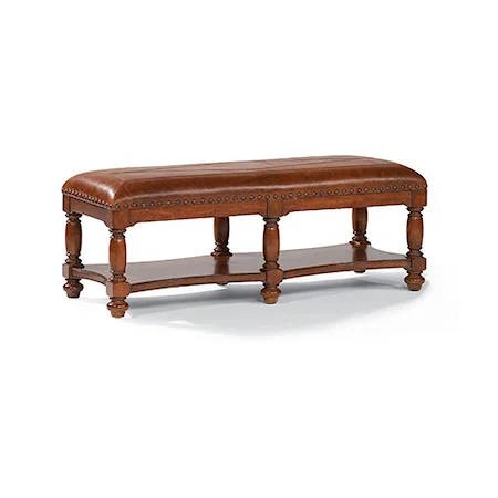 Cumberland Bench with Upholstered Seat