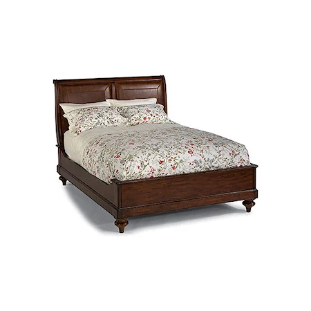 Polk Sleigh Bed