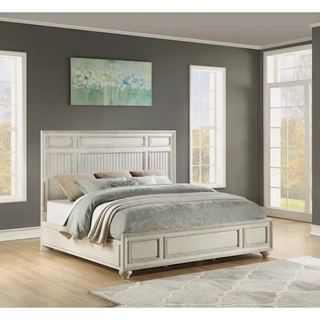 Cottage King Panel Bed