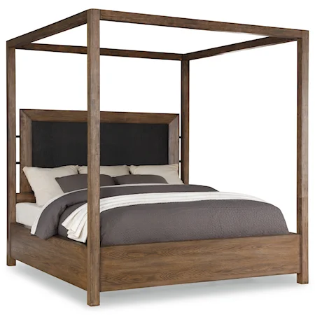 Casual Queen Canopy Bed