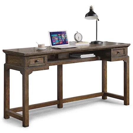 Casual Work Console with Outlets