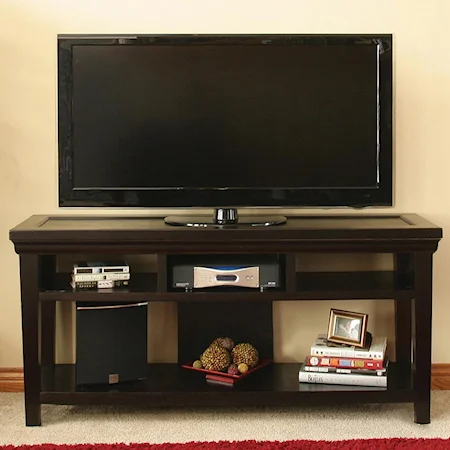 Contemporary 66 Inch Video Table