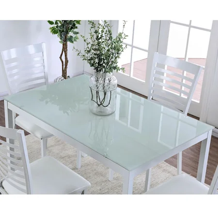 Contemporary 48" Dining Table