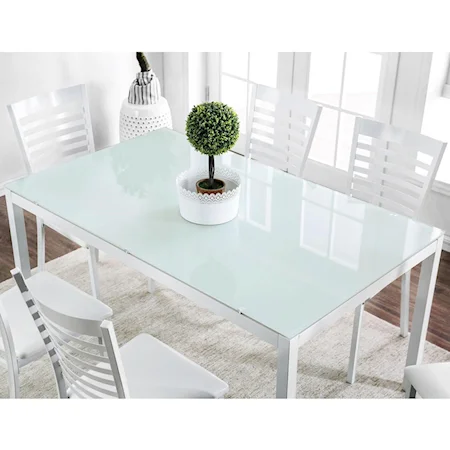 Contemporary 60" Dining Table