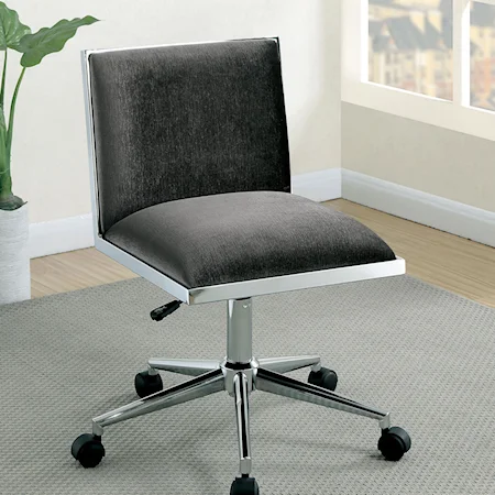 Contemporary Office Chair with Pneumatic Height Adjustable Seat