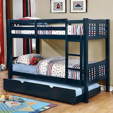 Full over Twin Bunk Bed