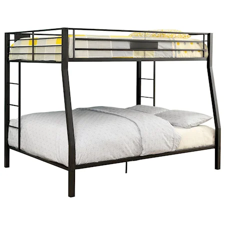 Full-over-Queen Bunk Bed