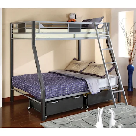 Twin-over-Full Bunk Bed
