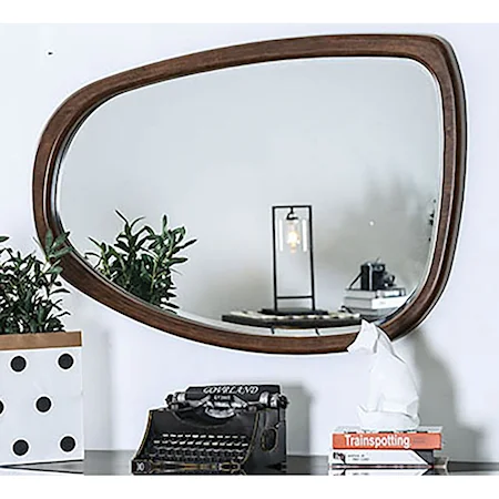 Rustic Curved Mirror