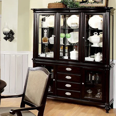 Transitional Hutch Buffet