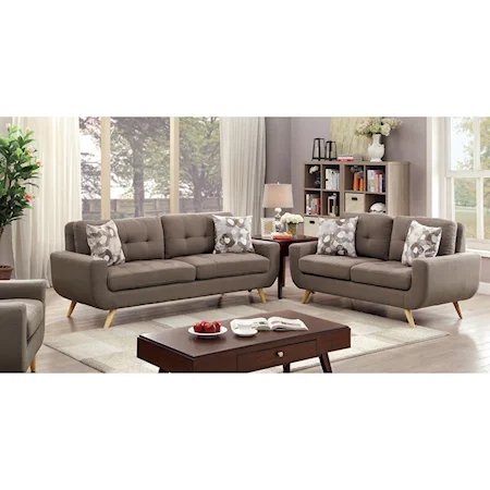 Sofa and Love Seat