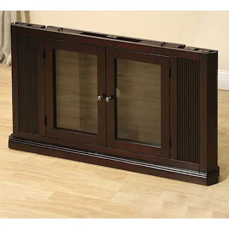 Transitional TV Console with 2 Interior Shelves