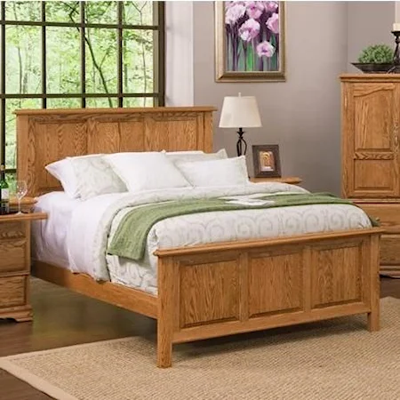 Full American Heritage Panel Bed