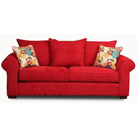 Sofa with Pillow Backs