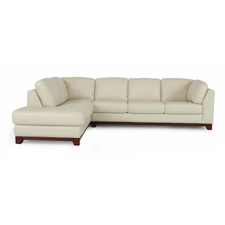 Corner Sectional Sofa with Chaise Lounger