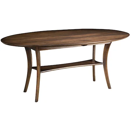 Barbara Dining Table with Shelf